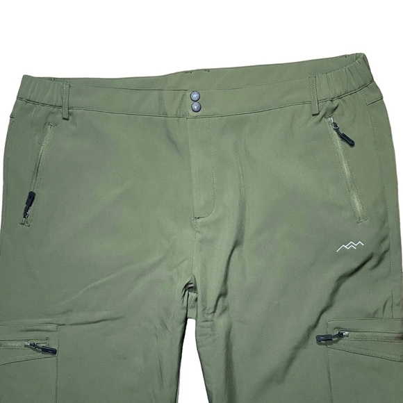 Trailside Supply Fleece Insulated Pants Softshell Water‎ Wind-Resistant Ski Snow - Picture 6 of 10